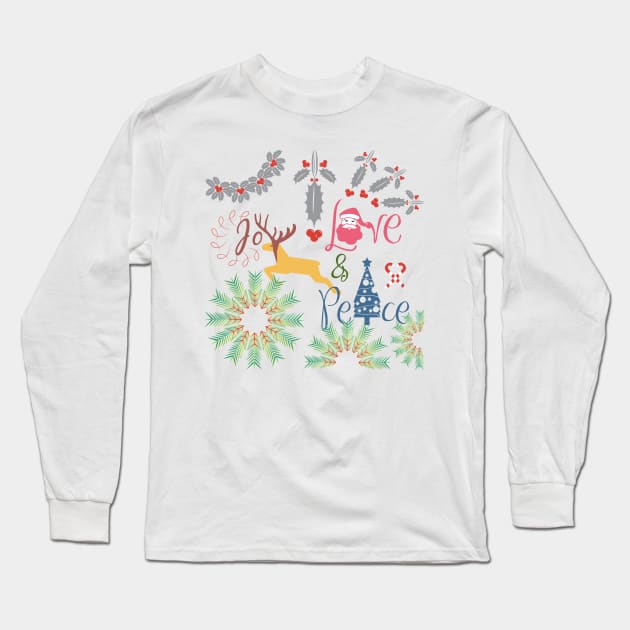 Christmas Long Sleeve T-Shirt by famenxt